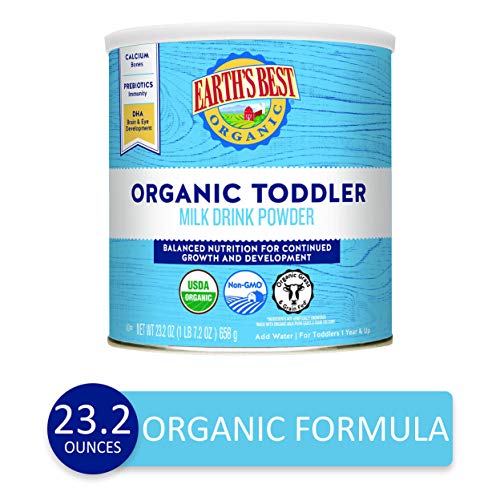 Product Cover Earth's Best Organic Toddler Milk Drink Powder, Natural Vanilla, 23.2 oz.
