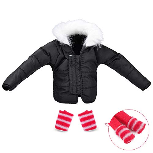 Product Cover E-TING Santa Couture Clothing for elf (Down Coat) Doll is not Included
