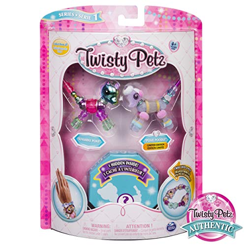 Product Cover Twisty Petz Collectible Bracelet Set, Pony, Poodle & Surprise Pet 3-Pack