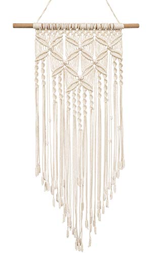 Product Cover TIMEYARD Macrame Wall Hanging - Woven Wall Art - Macrame Tapestry - Boho Home Decor - 12