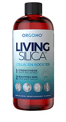 Product Cover Living Silica, Collagen Booster for Hair, Nails, Skin, Bones & Joints 375% Greater Absorption (500 ml/16.90 oz)