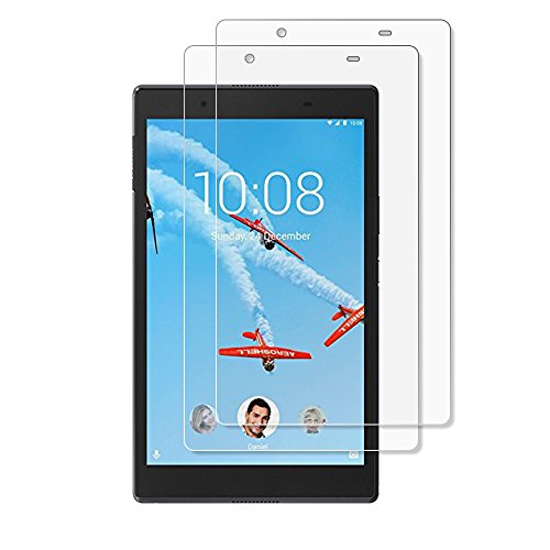 Product Cover Gzerma for Lenovo Tab 4 8 Screen Protector, [High Definition HD Clear] [Touch Accuracy] [Easy Installation] Face Protective Cover Film for Lenovo Tab4 8 8.0 Inch Tablet, (2 Pack)
