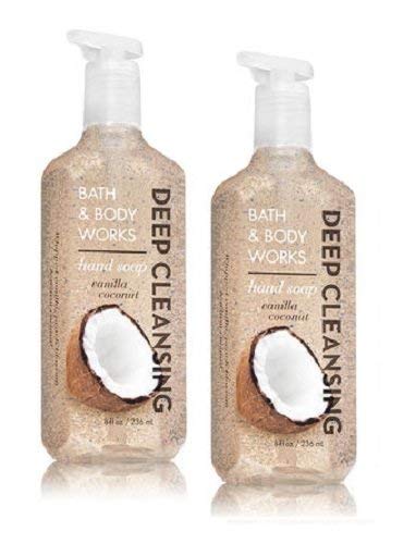 Product Cover Bath and Body Works Vanilla Coconut Deep Cleansing Hand Soap - Pack of 2