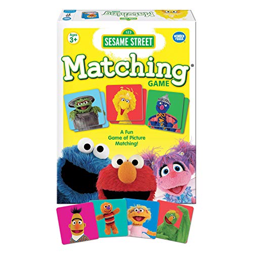 Product Cover Wonder Forge Sesame Street Matching for Boys & Girls Age 3 to 5 - A Fun & Fast Muppet Memory Game