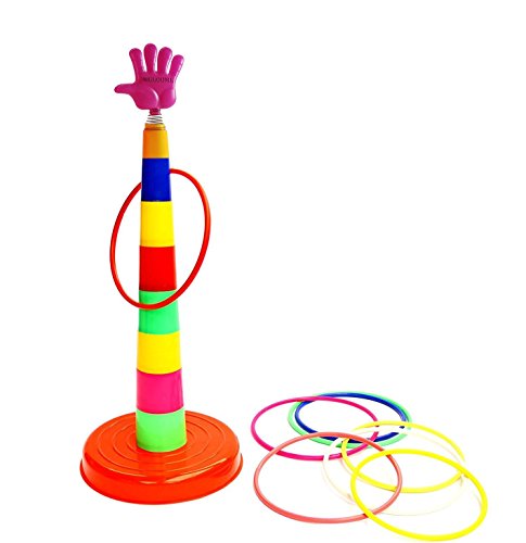 Product Cover Imported Plastic Ring Toss Quoits Hoopla Throw Game for Toddlers(Kids) by The Viyu Box