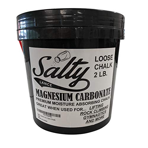 Product Cover Salty Lance 2 lb. Gym Chalk Bucket - Includes Carrying Handle and Twist Off Lid - Loose Chalk