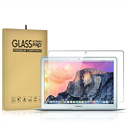 Product Cover DIEBI Temper Glass Screen Protector for MacBook Air 11 Inch A1370 A1465 9H Hardness Crystal Clear Scratch Resistant Bubble Free Easy Installation Screen Film