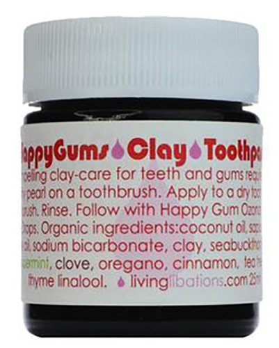Product Cover Living Libations - Organic/Wildcrafted Happy Gums Clay Toothpaste (25 ml)
