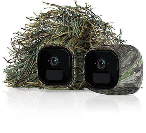 Product Cover Arlo Accessory - Skins | Set of 2 - Ghillie & Mossy Oak | Compatible with Arlo Go only| (VMA4250)