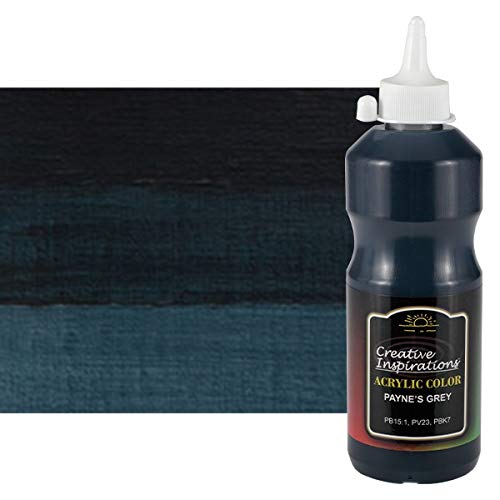 Product Cover Creative Inspirations Acrylic Paint - Acrylic Paint Smooth, Rich, Creamy & Free-Flowing Non-Toxic - [PAYNE'S Grey- 500 ML]