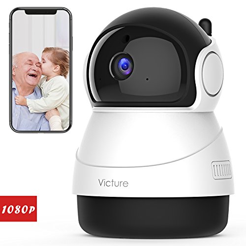 Product Cover Victure 1080P Baby Monitor with WiFi Camera FHD Indoor Wireless Surveillance Security IP Camera with Motion Detection Night Vision 2-Way Audio Cloud Storage for Baby/Elder/Pet Monitor with Camera