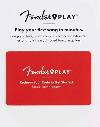 Product Cover Fender Play - Instructional, Learn to Play Guitar Lesson Platform for Beginners - 3 Month Prepaid Gift Card