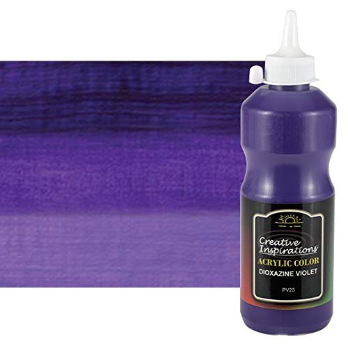 Product Cover Creative Inspirations Acrylic Paint - Acrylic Paint Smooth, Rich, Creamy & Free-Flowing Non-Toxic - [DIOXAZINE Violet- 500 ML]