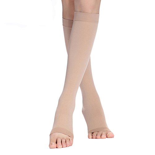 Product Cover Compression Socks 20-30 mmHg (1 pair) for Women & Men Knee High Stockings-M