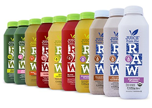 Product Cover Juice From the RAW 5 Day ORGANIC Juice Cleanse n' Lunch - 20 bottles - FREE 2-Day Delivery