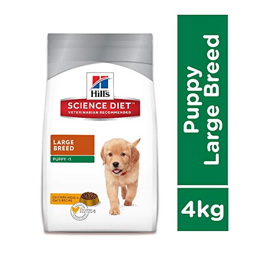 Product Cover Hill's Science Diet Puppy Large Breed, Chicken Meal & Oats Recipe Dry Dog Food, 4 kg