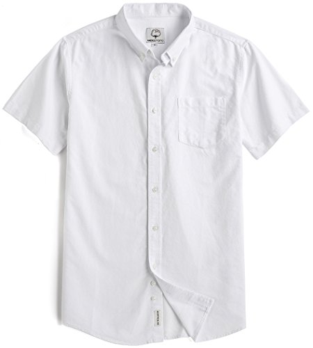 Product Cover Men's Short Sleeve Oxford Button Down Casual Shirt