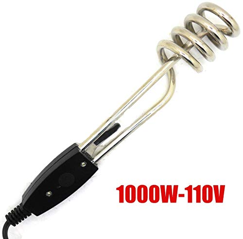 Product Cover Diximus 10in 1000W-110V Water Heater Portable Electric Immersion Element Boiler Travel