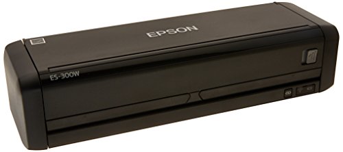 Product Cover Epson Workforce ES-300W Wireless Color Portable Document Scanner with ADF for PC and Mac, Sheet-fed and Duplex Scanning (Renewed)