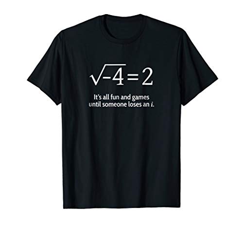 Product Cover Someone Loses An i: Funny Math T-Shirt