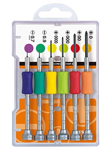 Product Cover Precision Screwdriver Set | TD-56S Vessel JIS Made in Japan | 6 Piece Kit