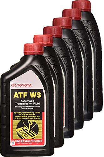 Product Cover Toyota 6 Pack 00289-ATFWS Automatic Transmission Fluid, 192 Ounces, 6 Pack, 192 Ounces, 6 Pack