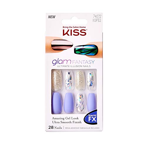 Product Cover Kiss Glam Fantasy Ultimate Illusion 28 Nails KGF53