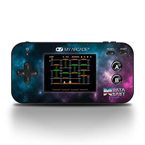 Product Cover My Arcade Gamer V - Handheld Gaming System - 220 Retro Style Games Plus 8 Data East Classics - Lightweight Compact Size - Battery Powered - Full Color Display - Volume Buttons - Headphone Jack - Purple