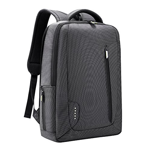 Product Cover Slim Laptop Backpack, Anti Theft Durable Travel Business Backpack, Water Resistant College School Computer Bag for Women and Men, Lightweight Student Daypack Fits 15.6 Inch Laptop & Notebook