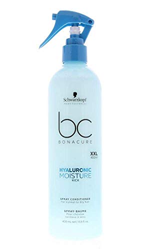 Product Cover BC BONACURE Hyaluronic Moisture Kick XXL Spray Conditioner, 13.5-Ounce, Packaging May Vary