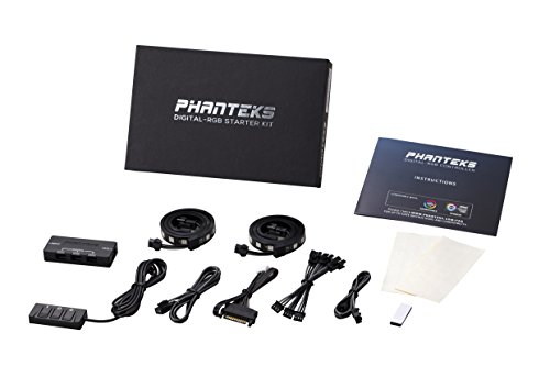 Product Cover Phanteks PH-DRGB_SKT Digital RGB LED Starter Kit Includes The Controller Hub and DRGB LED Combo Kit Retail