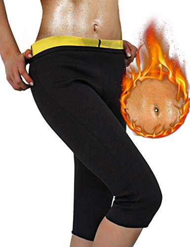 Product Cover IFLOVE Women's Slimming Pants Hot Neoprene for Weight Loss Sweat Sauna Capris Leggings Shapers M