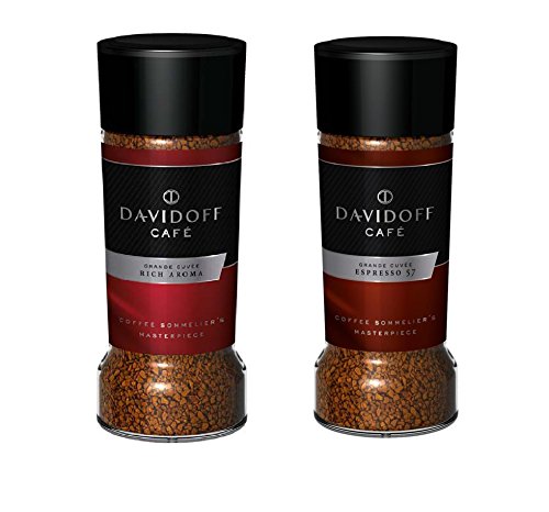 Product Cover Davidoff Café Rich Aroma and Espresso 57 Instant Coffee - Combo Pack Jar, 2 x 100 g