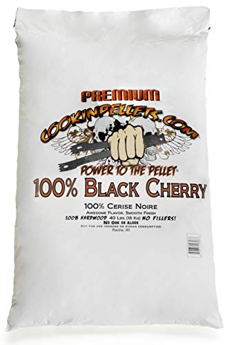Product Cover CookinPellets CPBC40lb 100% Black Cherry Pellets Cooking, Brown