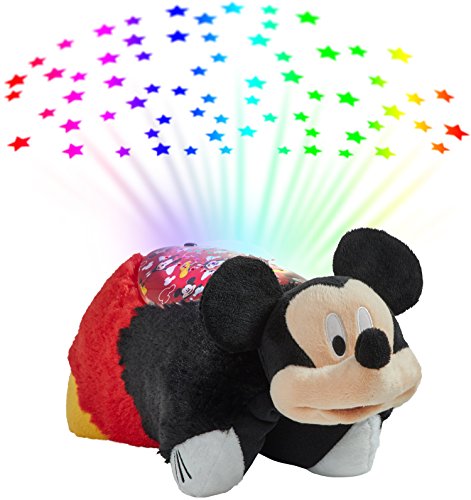Product Cover Pillow Pets Disney Mickey Mouse Sleeptime Lite Stuffed Animal Night Light