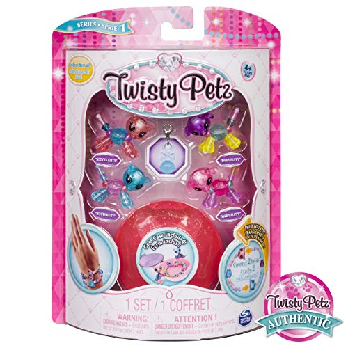 Product Cover Twisty Petz - Babies 4-Pack Kitties and Puppies Collectible Bracelet Set for Kids