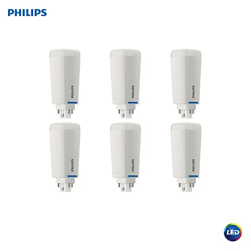 Product Cover Philips LED 472845 LED Energy Saver PL-C Light Bulb 1300-Lumen, 4000-Kelvin, 10.5 (26-Watt Equivalent), 4-Pin G24Q Base, Cool White, 6 Pack