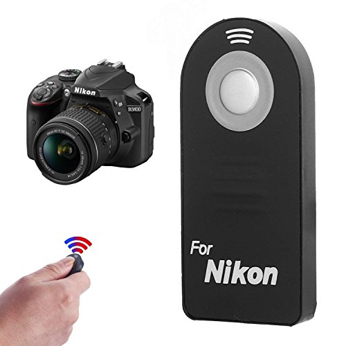Product Cover IR Wireless Shutter Release Remote ML-L3 Compatible with Nikon D5300, D3200, D5100, D7000, D600, D610, P7000, P7100, J1, V1, AW1 D40, D40X, D50, D60, D70, D70S, D80, D90, D3 Digital SLRS