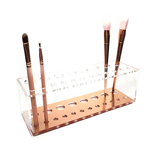 Product Cover Moosy Life Moonrise Rose Gold Pencil and Paint Brush Holder, 20 Slots