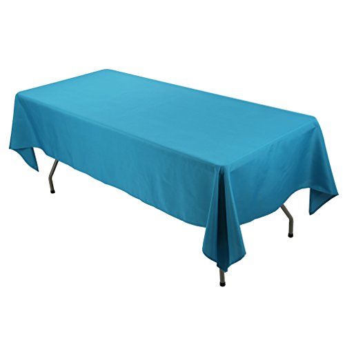 Product Cover E-TEX Rectangle Tablecloth - 60 x 102 Inch - Caribbean Rectangular Table Cloth for 6 Foot Table in Washable Polyester