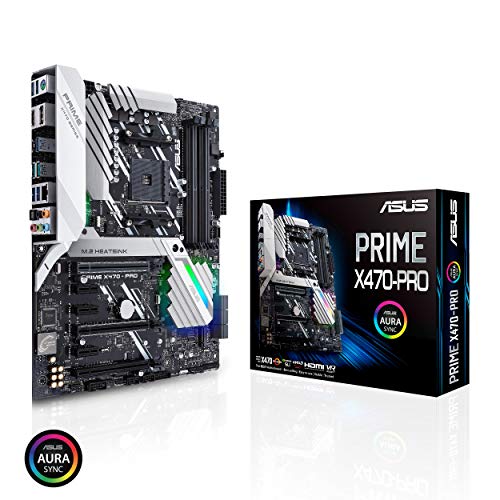 Product Cover ASUS Prime X470-Pro AMD Ryzen 2 AM4 DDR4 DP HDMI M.2 USB 3.1 ATX Motherboard