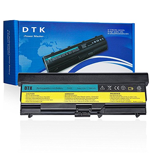Product Cover DTK 0A36303 70++ Laptop Battery Replacement for Lenovo IBM Thinkpad W530 W530i L430 L530 T430 T430i T530 T530i Notebook (Extended 9 Cells 7800mah) OA36303