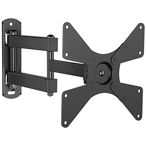 Product Cover PERLESMITH Full Motion TV Wall Mount for Most 10-40 Inch TVs & Monitors - Wall Mount TV Bracket with Swivel & Extends 17 Inch - TV Mount Fits LED, LCD, OLED Flat Screen TVs up to 44lbs VESA 200X200