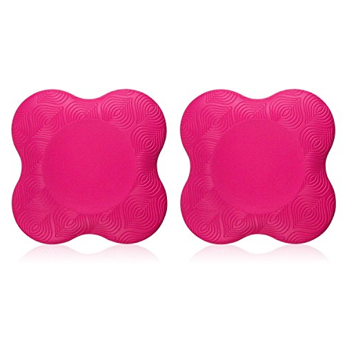 Product Cover Aiweitey Yoga Knee Pad Thick Kneeling Pad Soft Cushion Support for Knees, Elbow, Hand, and Head-2 Packs