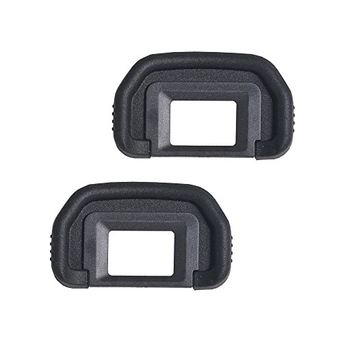 Product Cover Bestshoot [2 Pack] EF Viewfinder Eyepiece Eyecup Eye Cup Rubbe for Canon EOS 1100D 600D 550D 500D 450D 400D 350D 300D T6s T6i T6 T5i T5 T4i T3i T3 T2i XTi XSi XS DSLR Cameras
