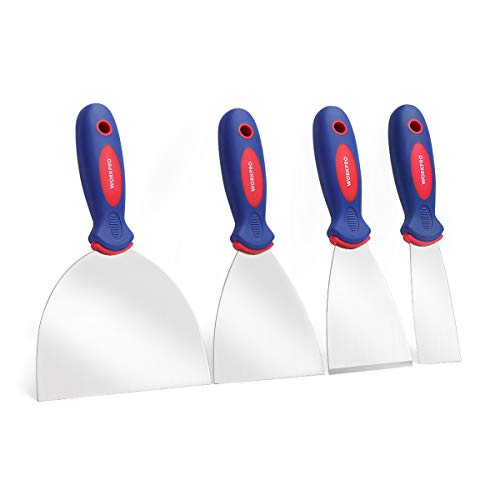 Product Cover WORKPRO Putty Knife Set Stainless Steel Made 4-piece 1.5