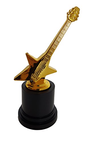 Product Cover Dondor Plastic Gold Trophy Awards - Bulk Trophy Awards! (Rockstar)