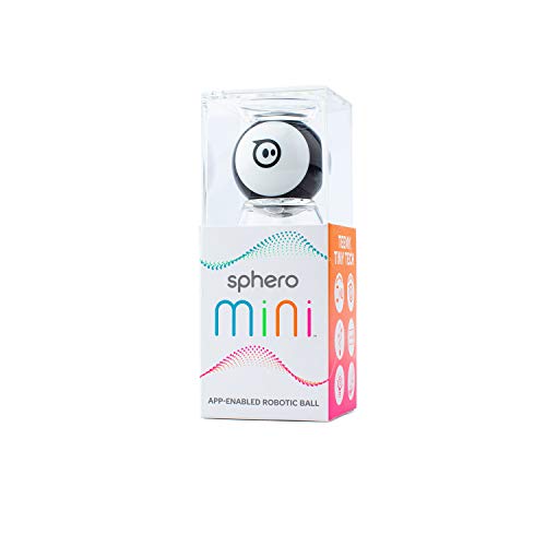 Product Cover Sphero Mini (Black) App-Enabled Programmable Robot Ball - STEM Educational Toy for Kids Ages 8 & Up - Drive, Game & Code with Sphero Play & Edu App