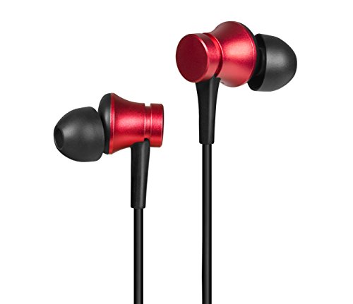 Product Cover Mi Earphone Basic with Ultra deep bass and mic (Red)