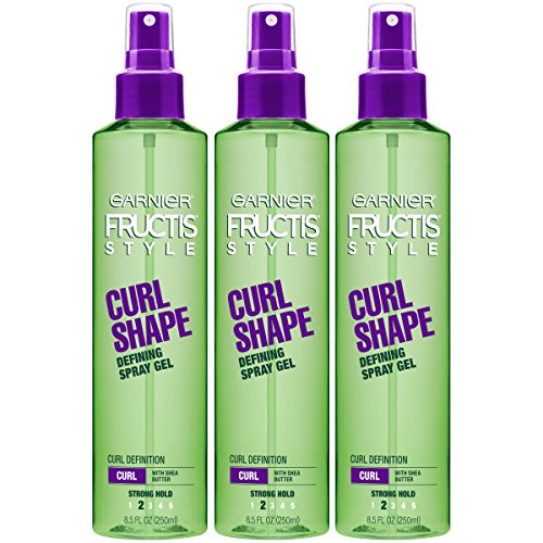 Product Cover Garnier Fructis Style Curl Shape Defining Spray Gel for Curly Hair, 8.5 Fl Oz, Pack of 3